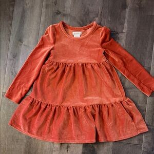 Cynthia Rowley Orange Corduroy girls Dress